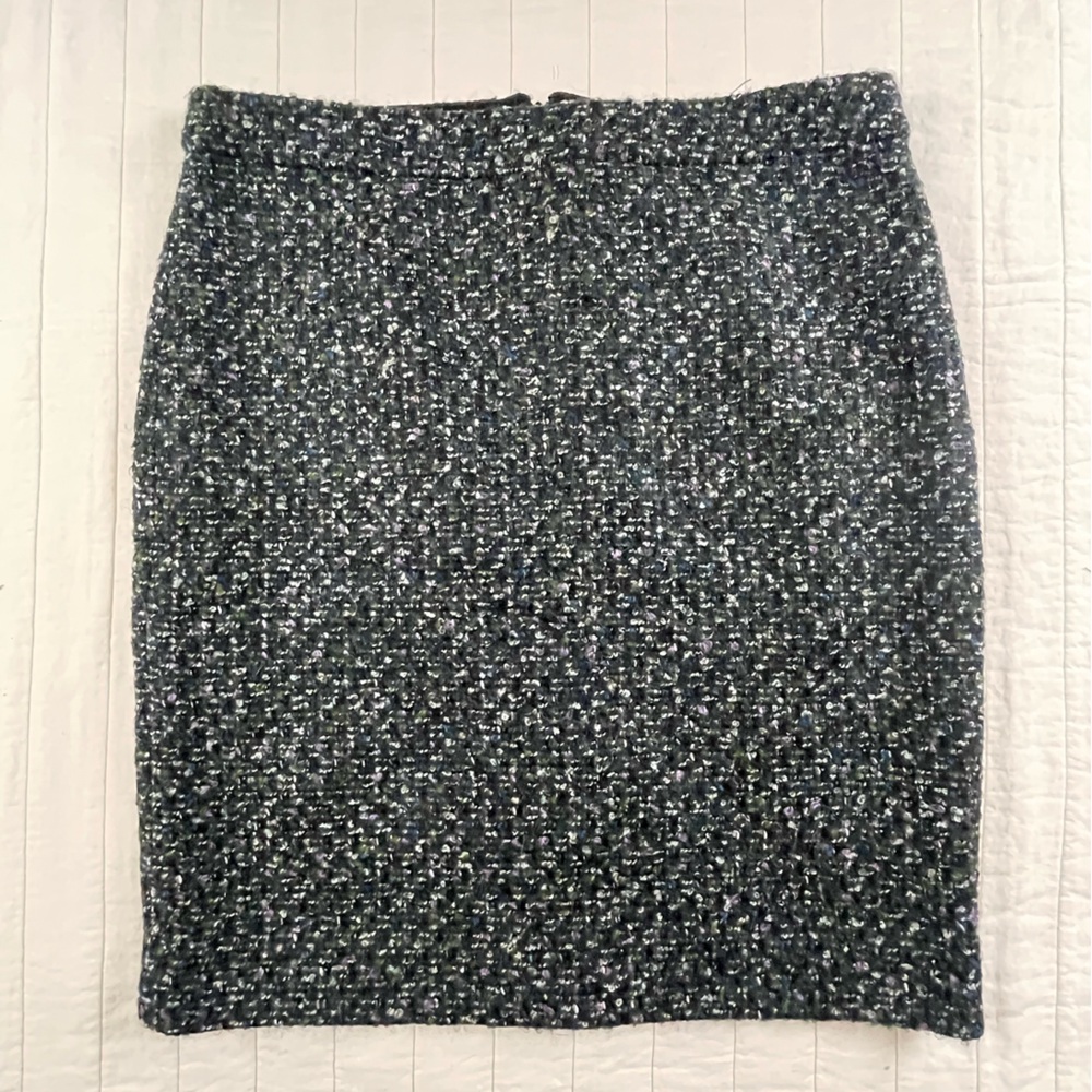 J. Crew Wool Blend Knit Skirt Size 12